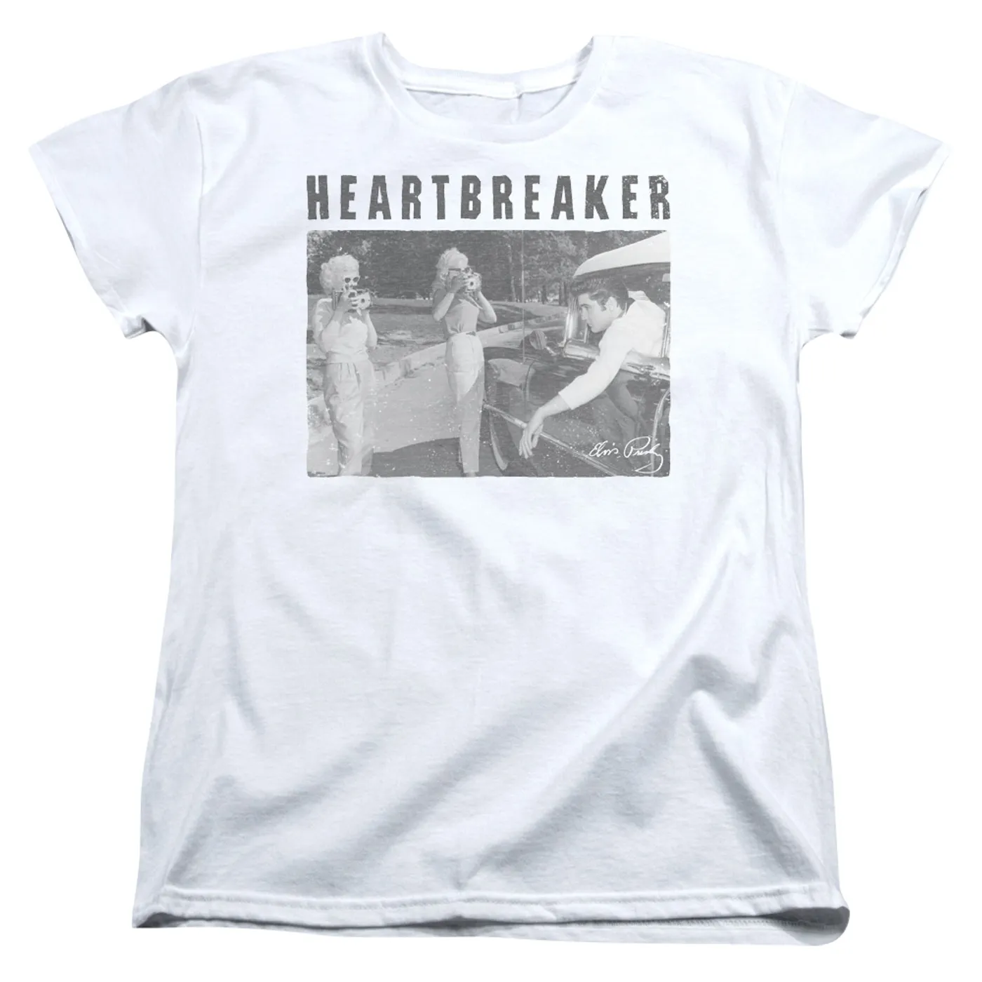 Elvis Presley Women's Shirt | HEARTBREAKER Ladies Tee