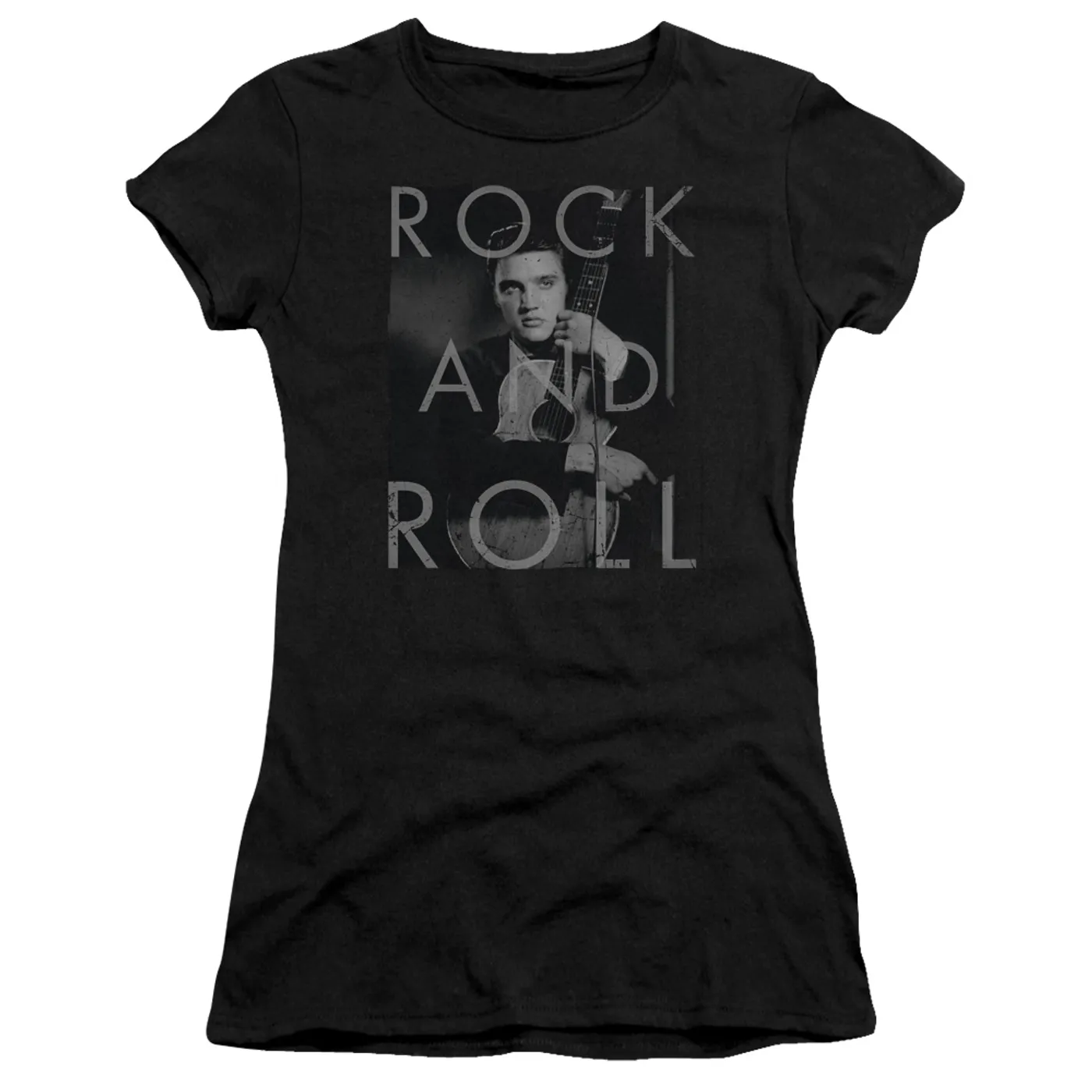 Elvis Presley Juniors Shirt | ROCK AND ROLL Juniors T Shirt