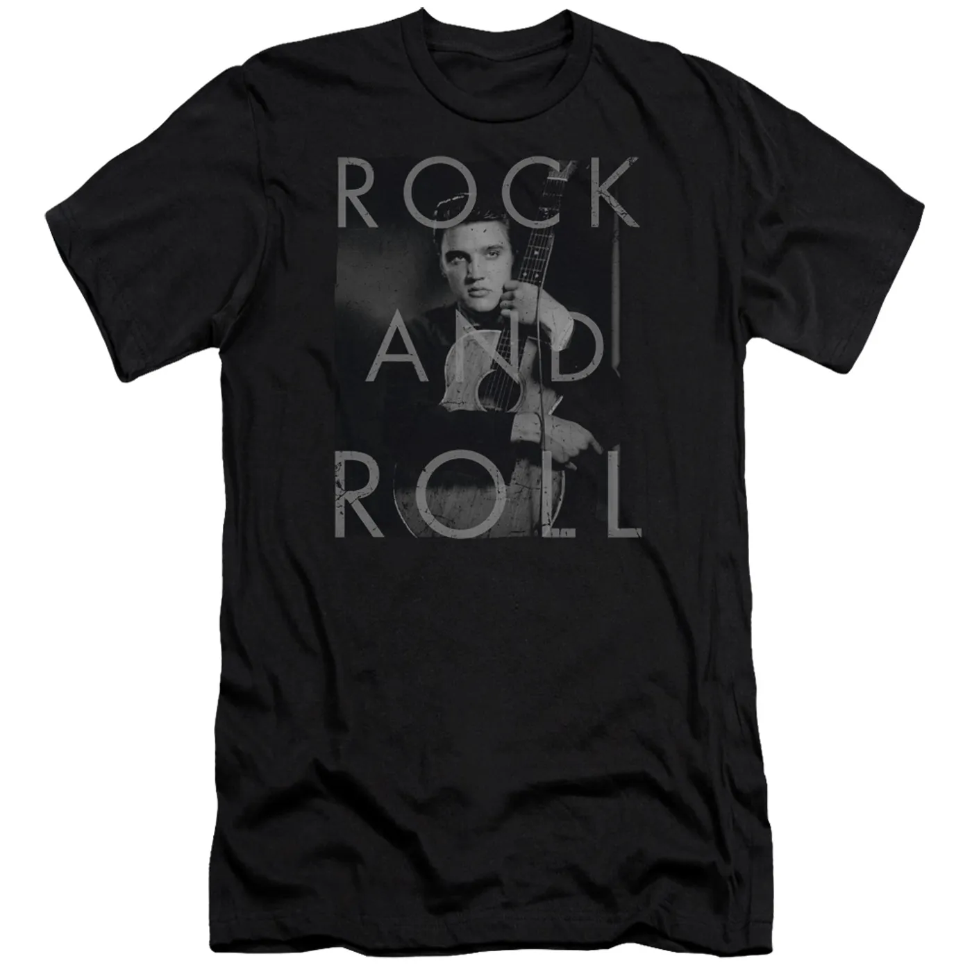 Elvis Presley Slim-Fit Shirt | ROCK AND ROLL Slim-Fit Tee