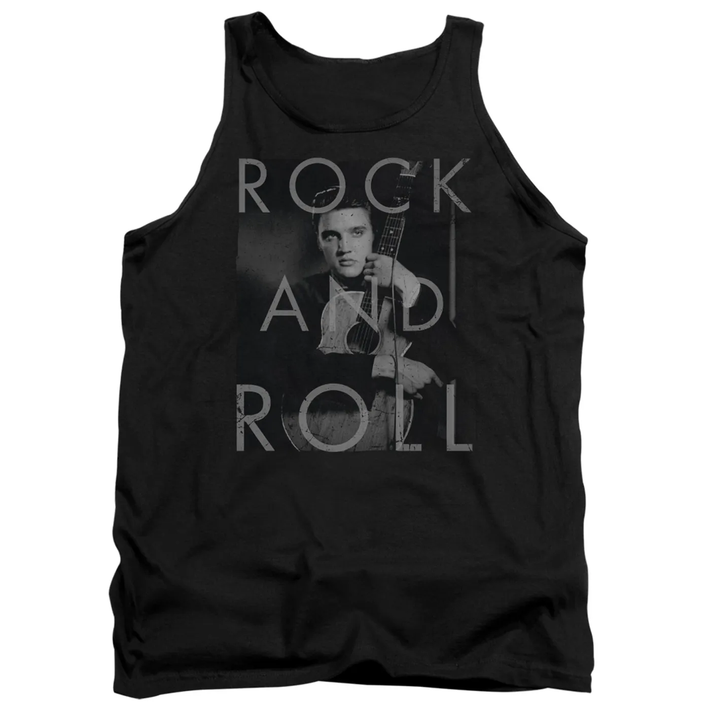 Elvis Presley Tank Top | ROCK AND ROLL Sleeveless Shirt