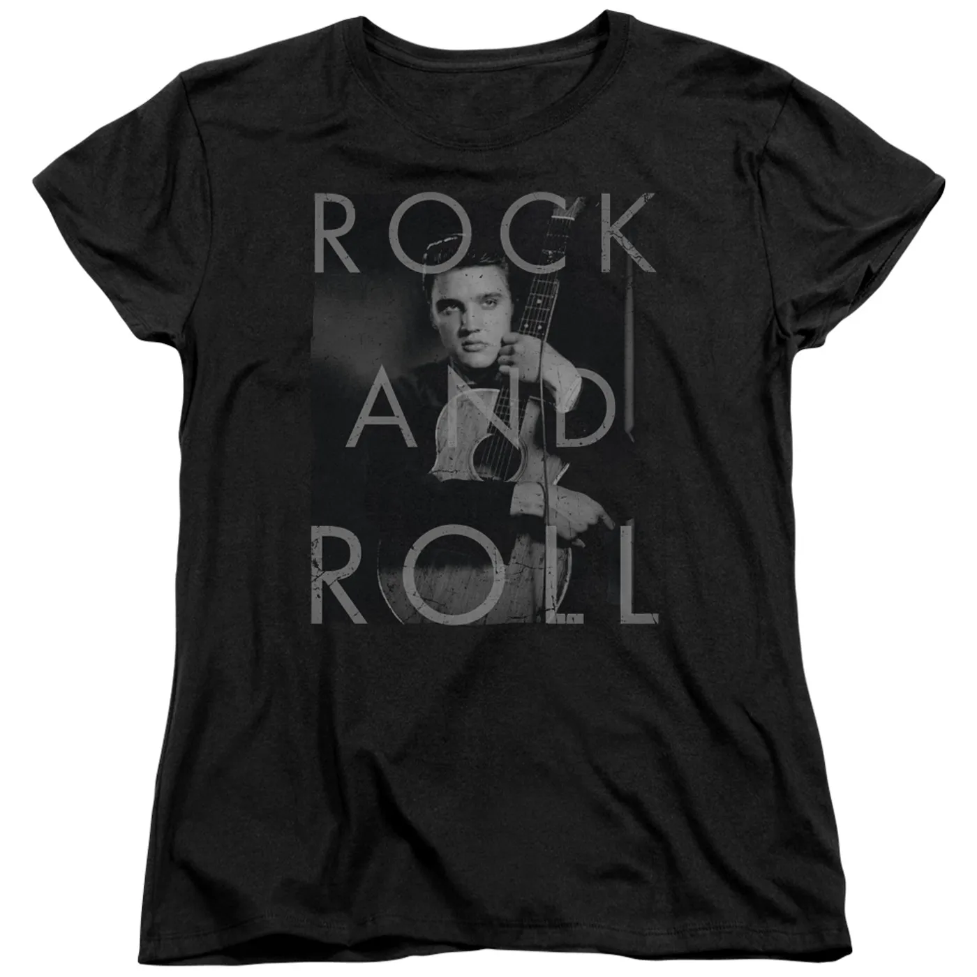 Elvis Presley Women's Shirt | ROCK AND ROLL Ladies Tee