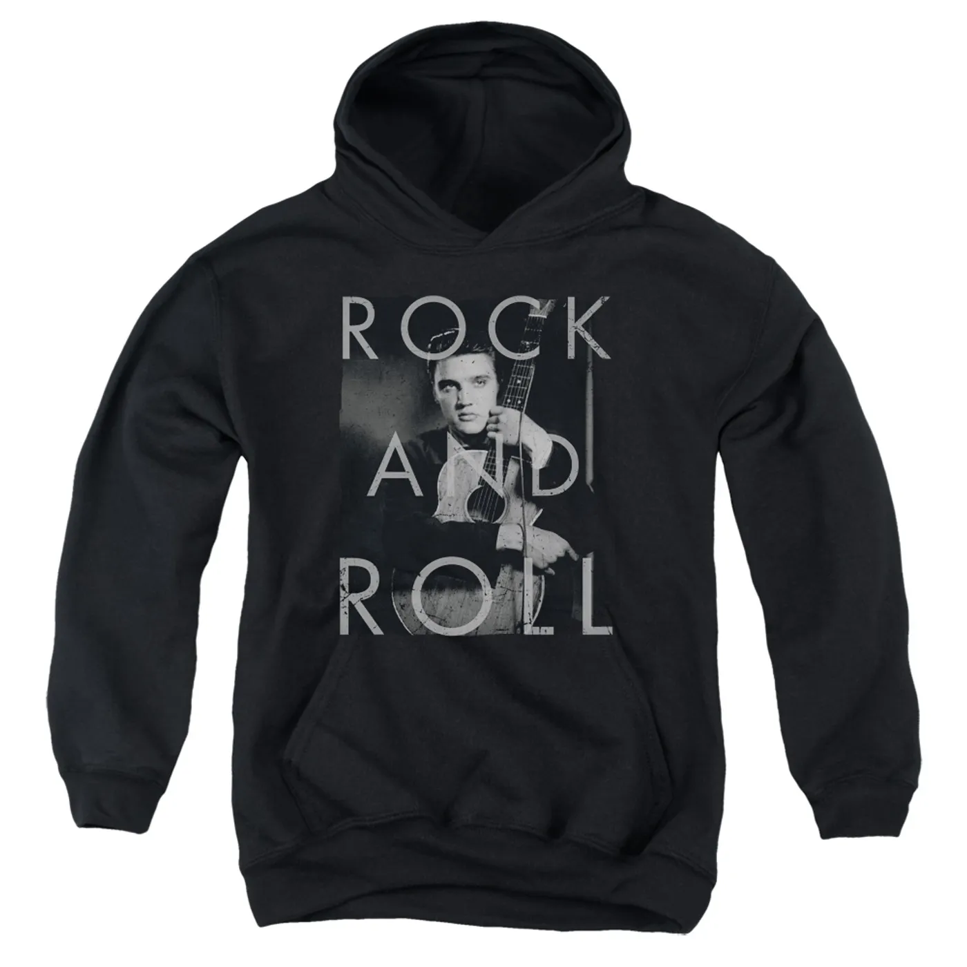 Elvis Presley Youth Hoodie | ROCK AND ROLL Pull-Over Sweatshirt