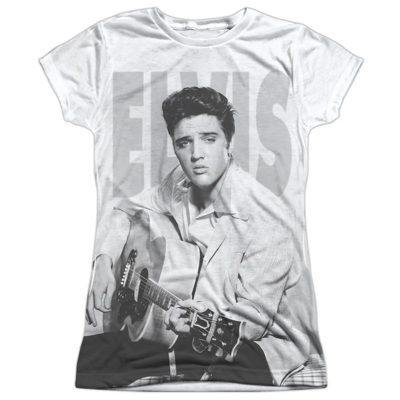 Elvis Presley Junior's T Shirt | PLAY ME A SONG Sublimated Tee