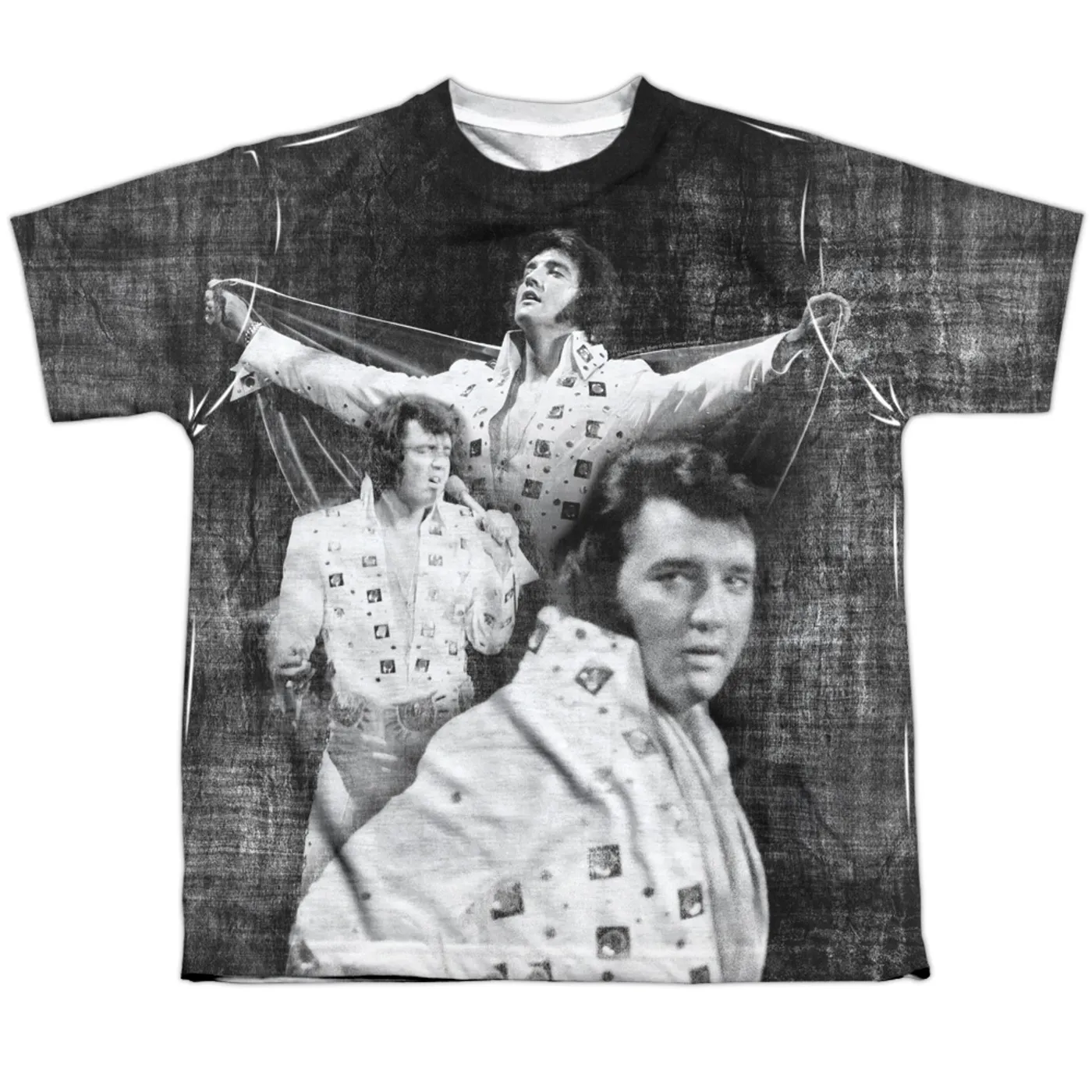 Elvis Presley Youth Shirt | LEGENDARY PERFORMANCE (FRONT/BACK PRINT) Sublimated Tee