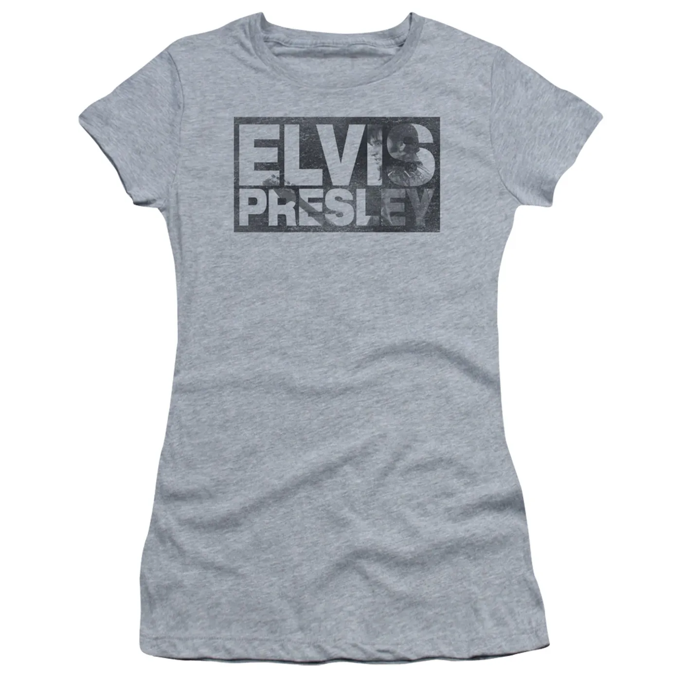 Elvis Presley Juniors Shirt | BLOCK LETTERS Juniors T Shirt