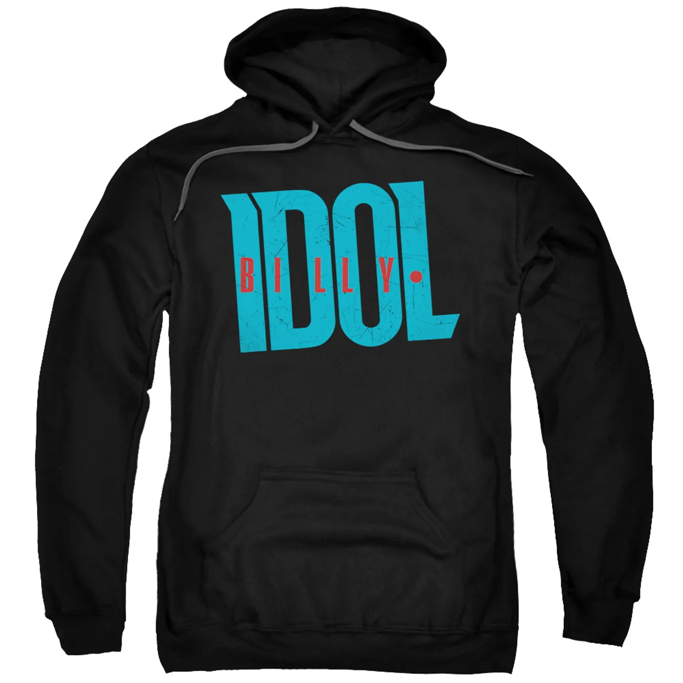 Billy Idol Hoodie | LOGO Pull-Over Sweatshirt