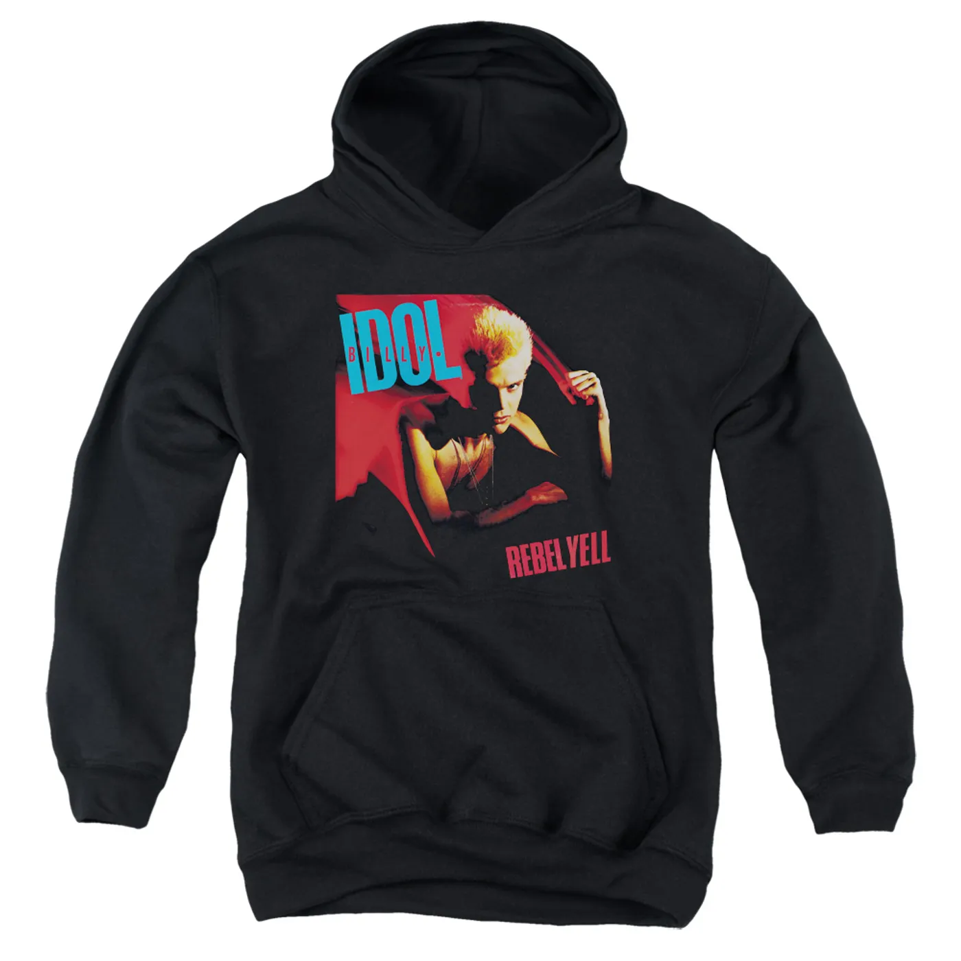 Billy Idol Youth Hoodie | REBEL YELL Pull-Over Sweatshirt