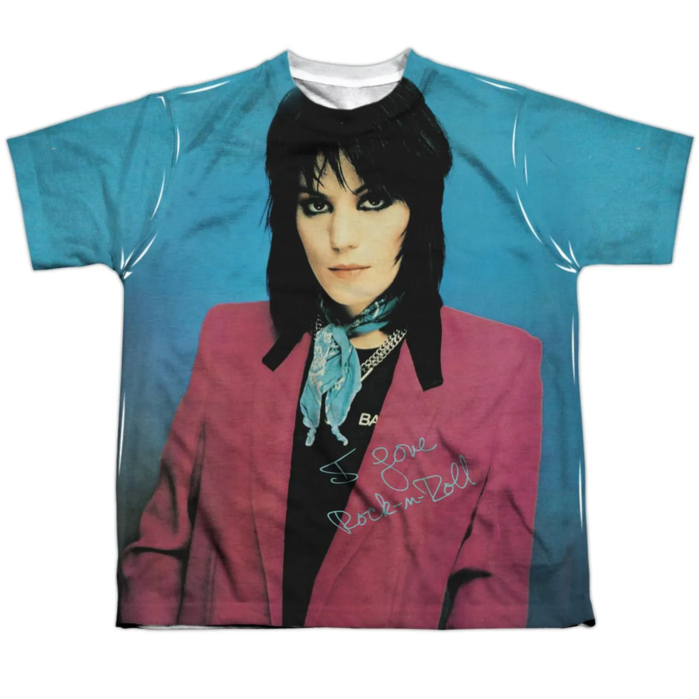 Joan Jett & The Blackhearts Youth Shirt | I LOVE ROCK AND ROLL Sublimated Tee