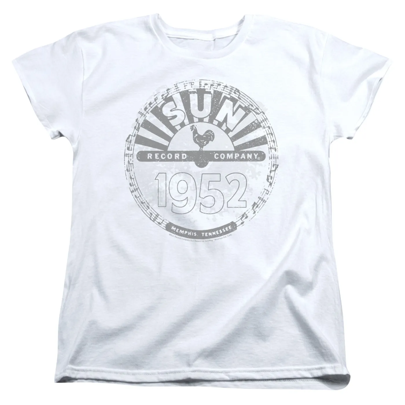 Sun Records Women's Shirt | CRUSTY LOGO Ladies Tee
