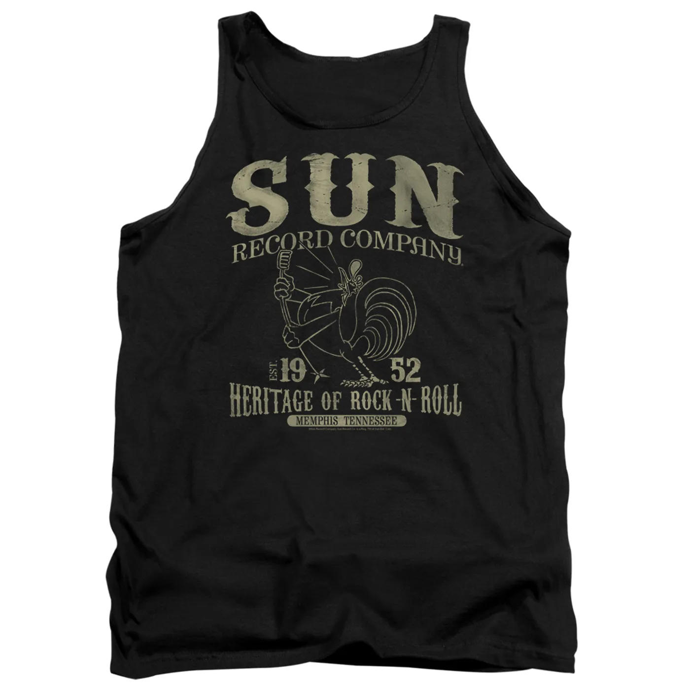 Sun Records Tank Top | ROCKABILLY BIRD Sleeveless Shirt