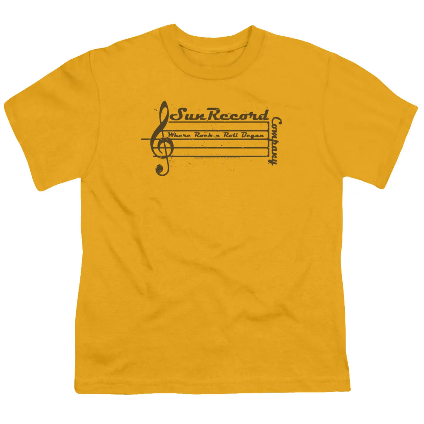 Sun Records Youth Tee | MUSIC STAFF Youth T Shirt