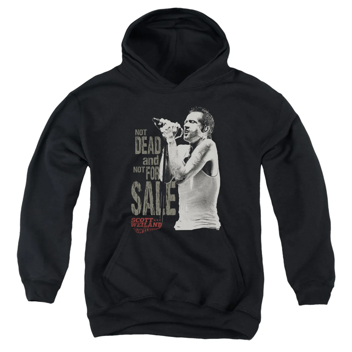 Scott Weiland Youth Hoodie | NOT DEAD Pull-Over Sweatshirt