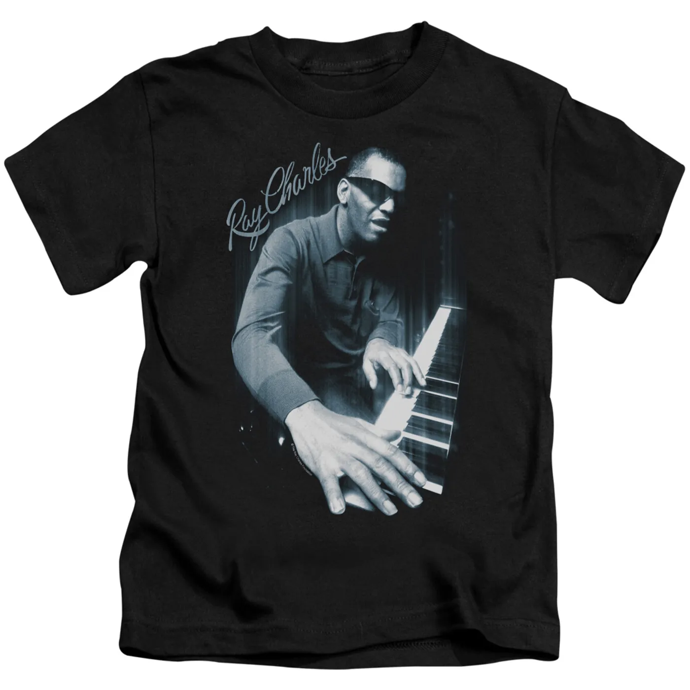 Ray Charles Kids T Shirt | BLUES PIANO Kids Tee