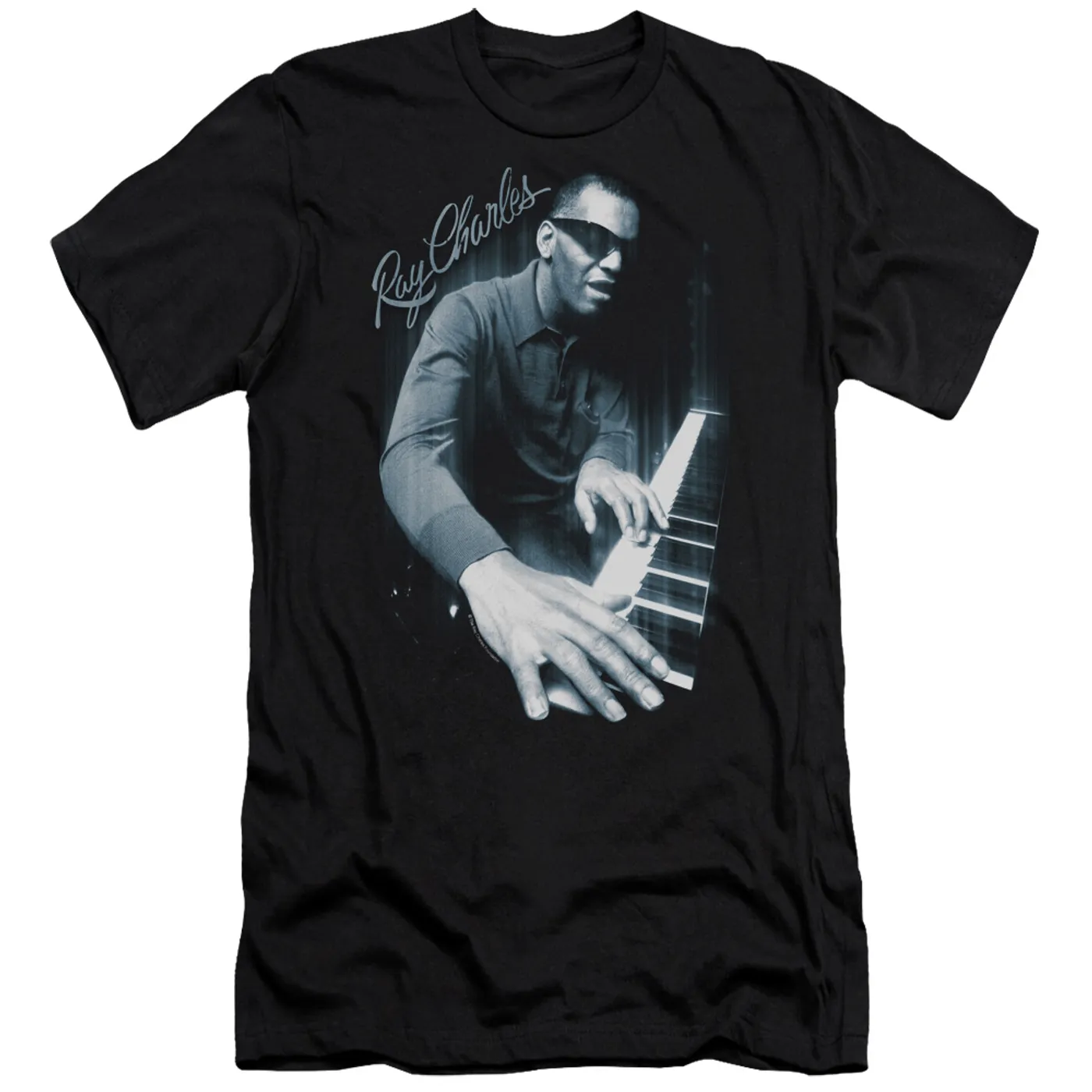 Ray Charles Slim-Fit Shirt | BLUES PIANO Slim-Fit Tee