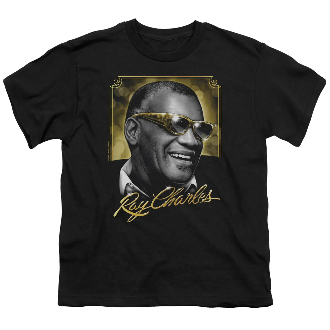Ray Charles Youth Tee | GOLDEN GLASSES Youth T Shirt