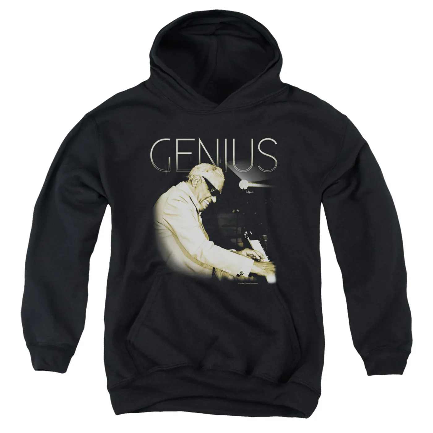 Ray Charles Youth Hoodie | GENIUS Pull-Over Sweatshirt