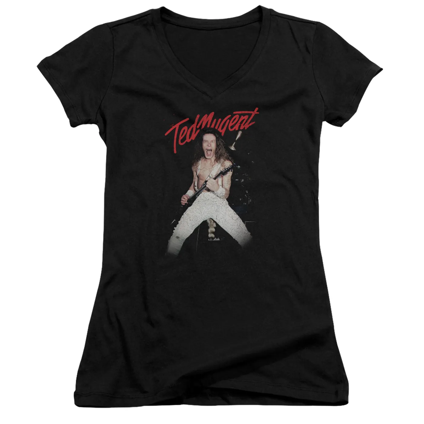 Ted Nugent Junior's V-Neck Shirt | ROCKIN Junior's Tee