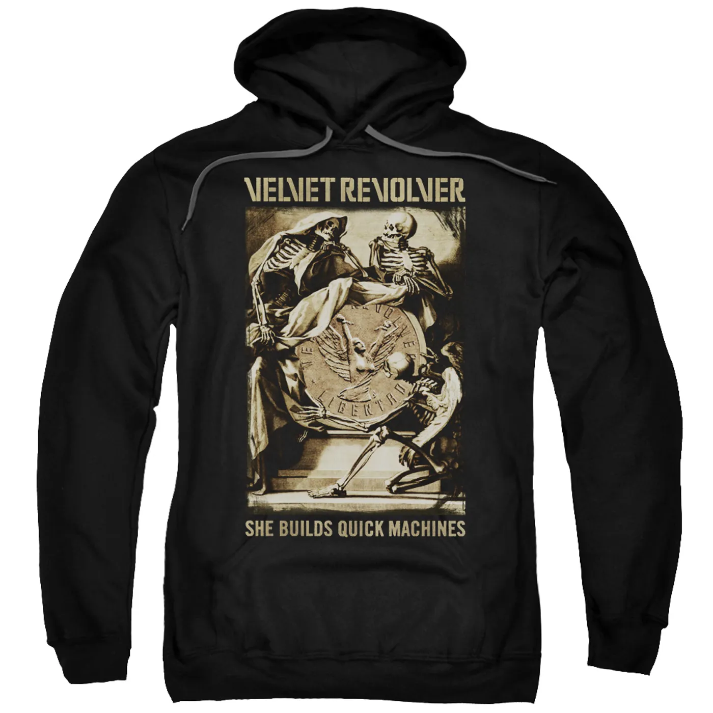 Velvet Revolver Hoodie | QUICK MACHINES Pull-Over Sweatshirt