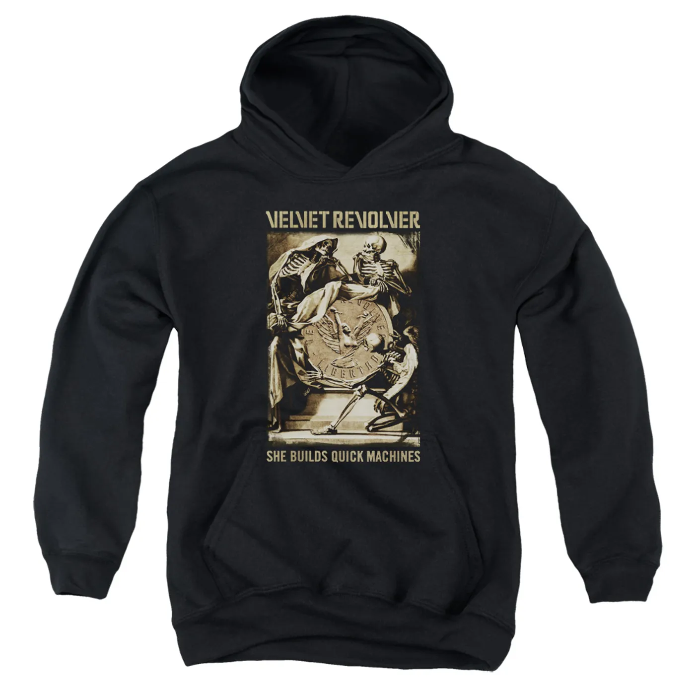 Velvet Revolver Youth Hoodie | QUICK MACHINES Pull-Over Sweatshirt