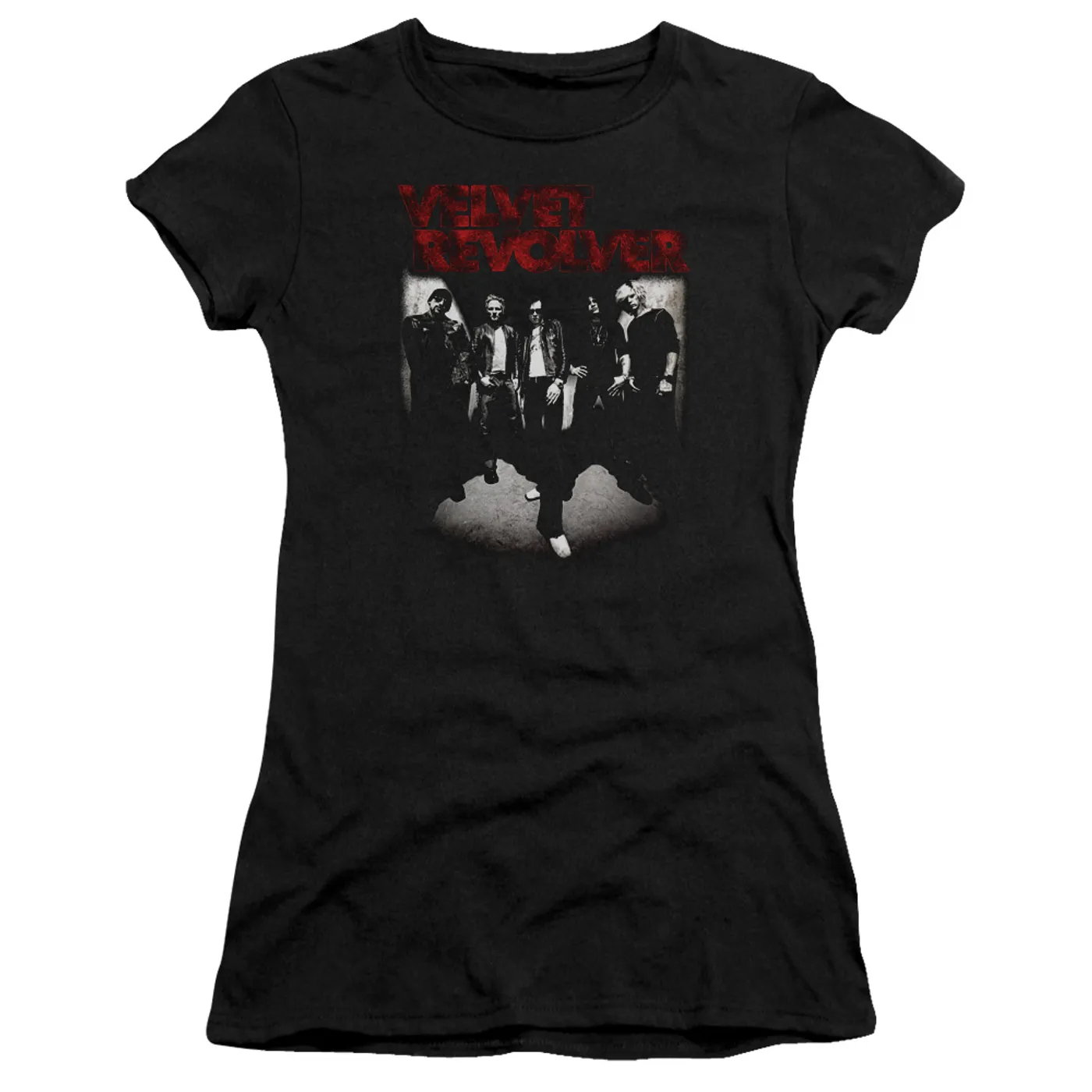 Velvet Revolver Juniors Shirt | GROP SHOT Juniors T Shirt
