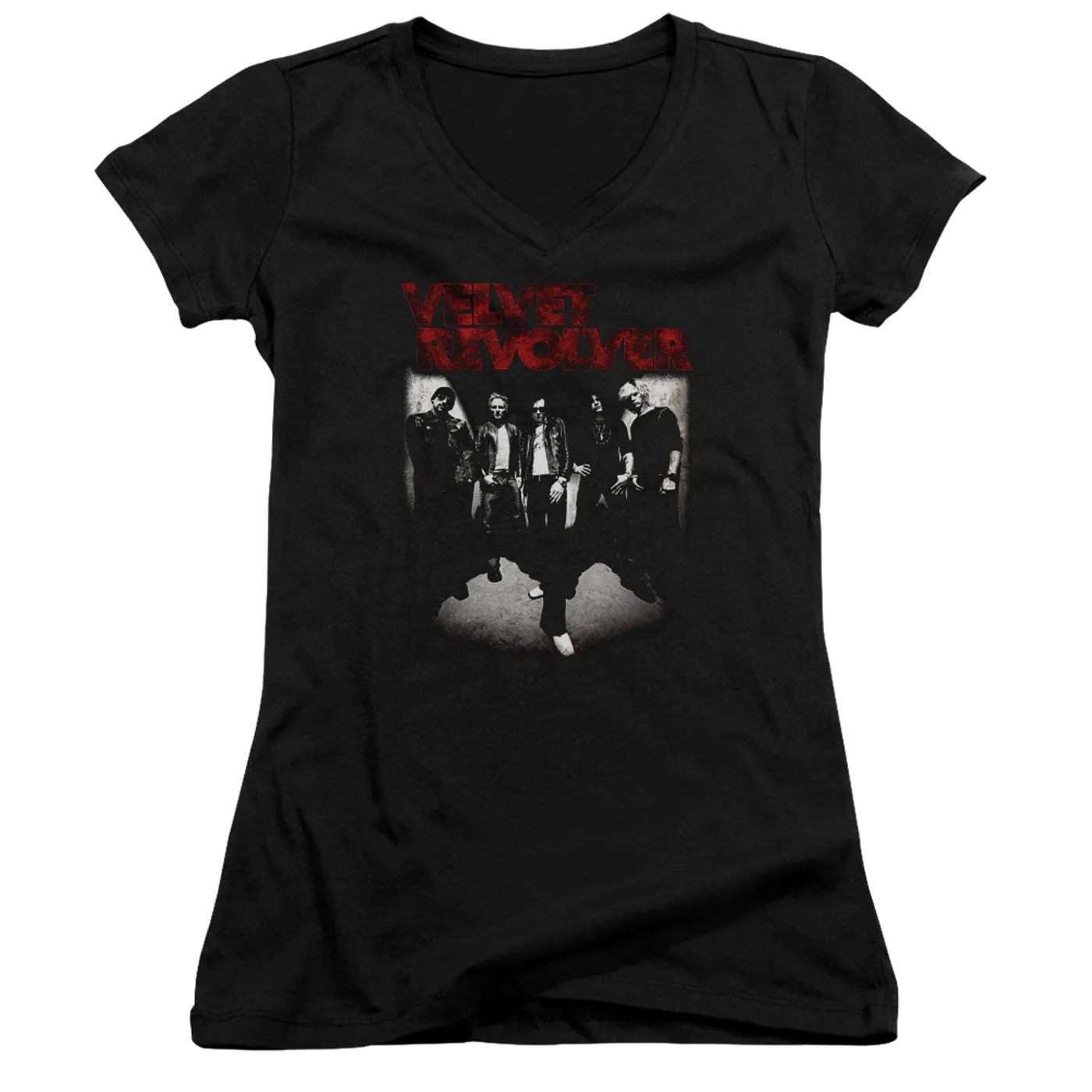Velvet Revolver Junior's V-Neck Shirt | GROP SHOT Junior's Tee