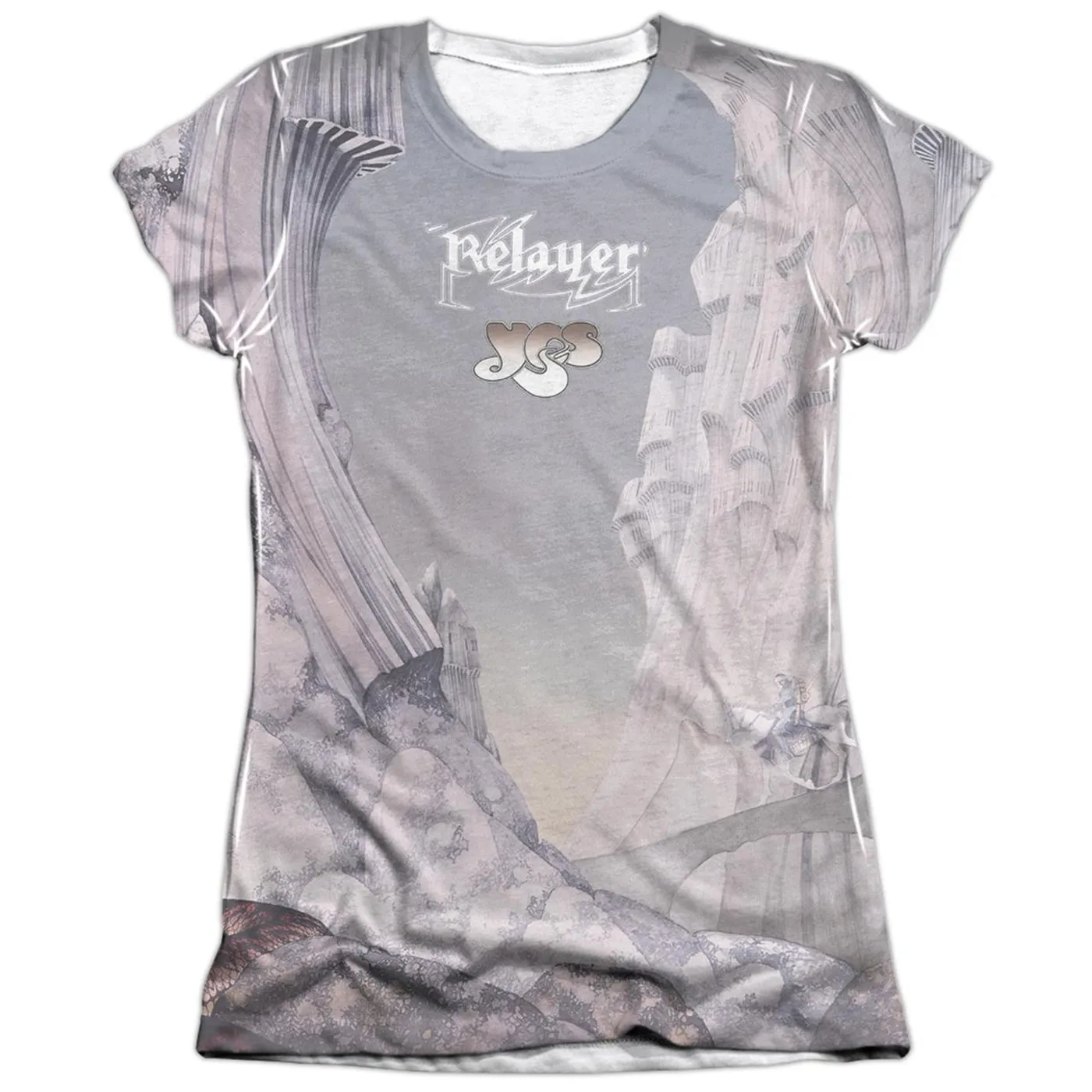 Yes Junior's Shirt | RELAYERS SUB (FRONT/BACK PRINT) Junior's Tee