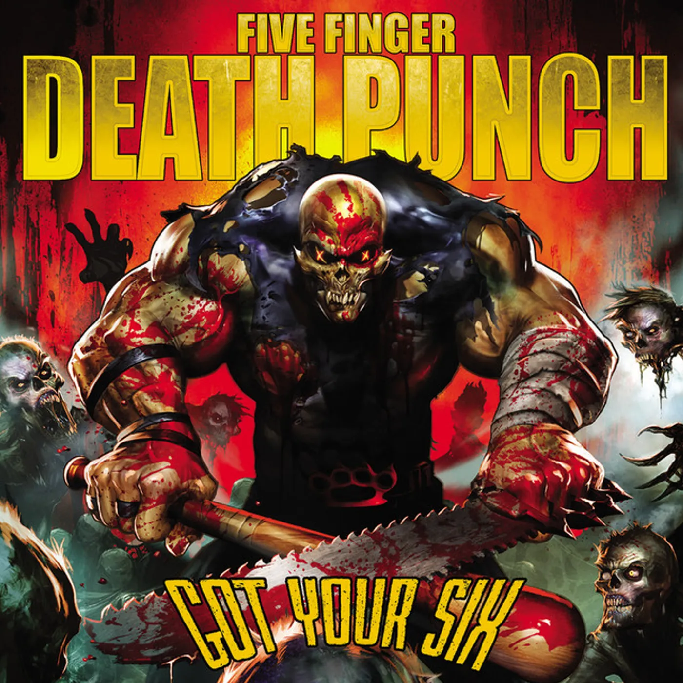 Five Finger Death Punch GOT YOUR SIX (F.Y.E. EXCLUSIVE) Vinyl Record