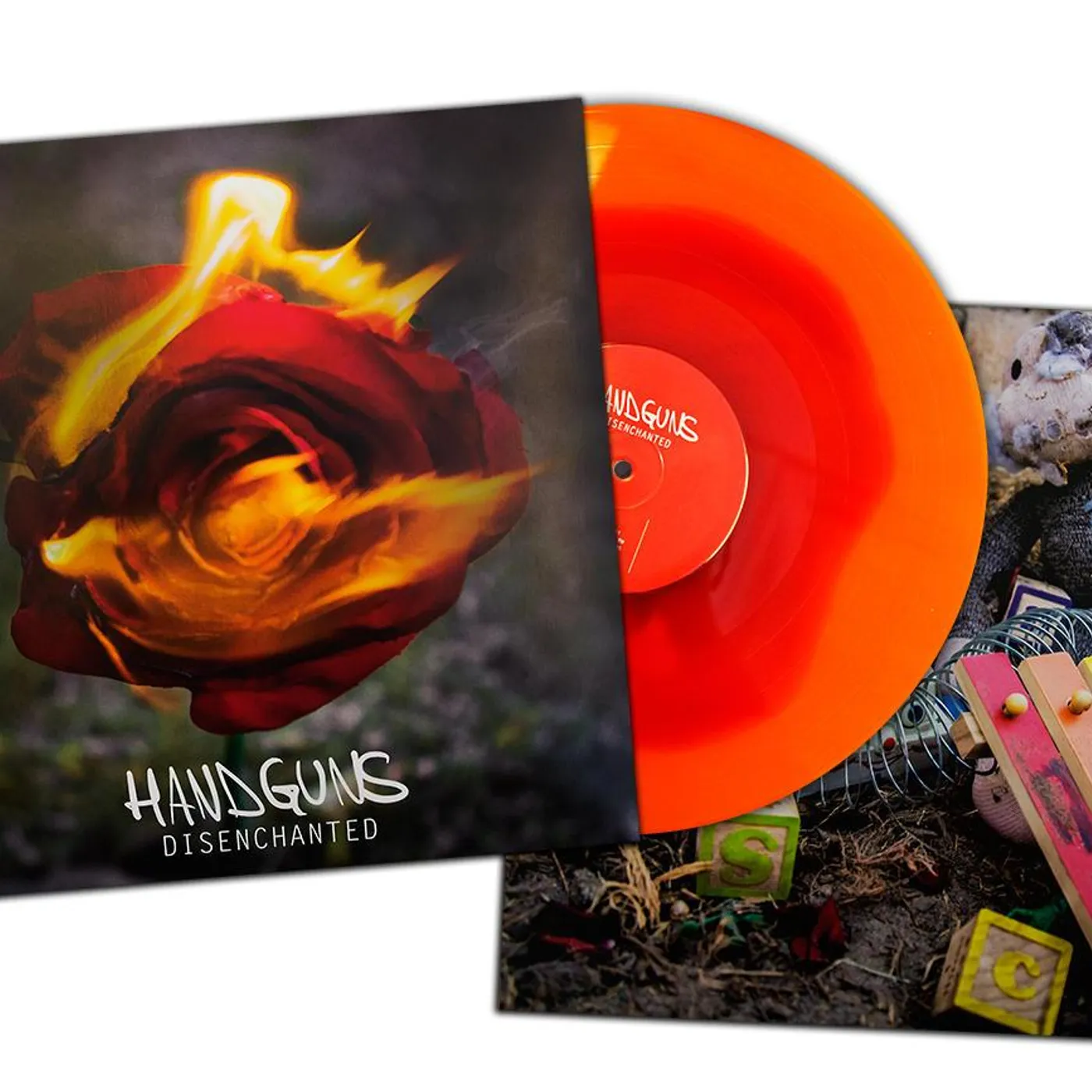 Handguns Disenchanted [Exclusive Orange/Red Color Vinyl]