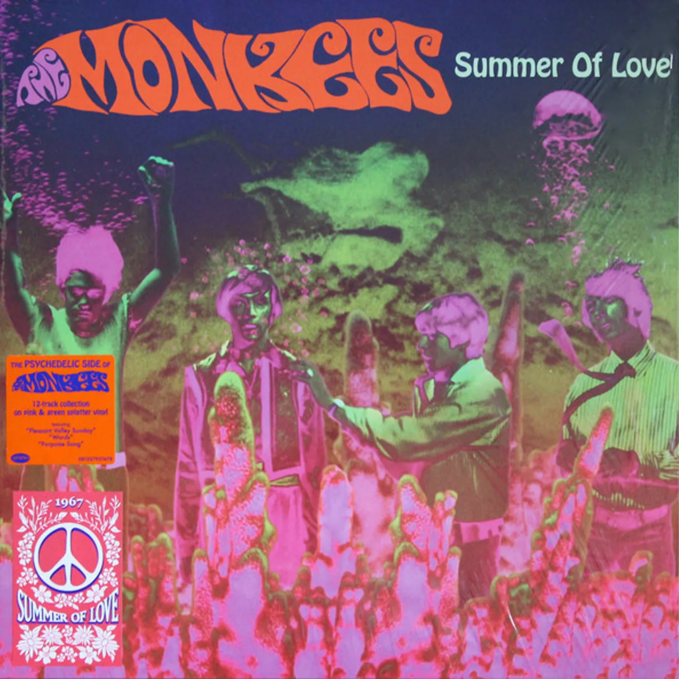 The Monkees SUMMER OF LOVE Vinyl Record