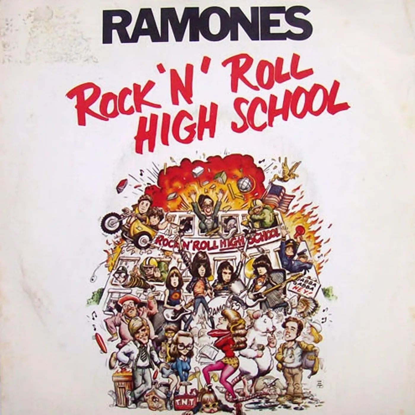 ROCK N ROLL HIGH SCHOOL - Original Soundtrack Vinyl Record