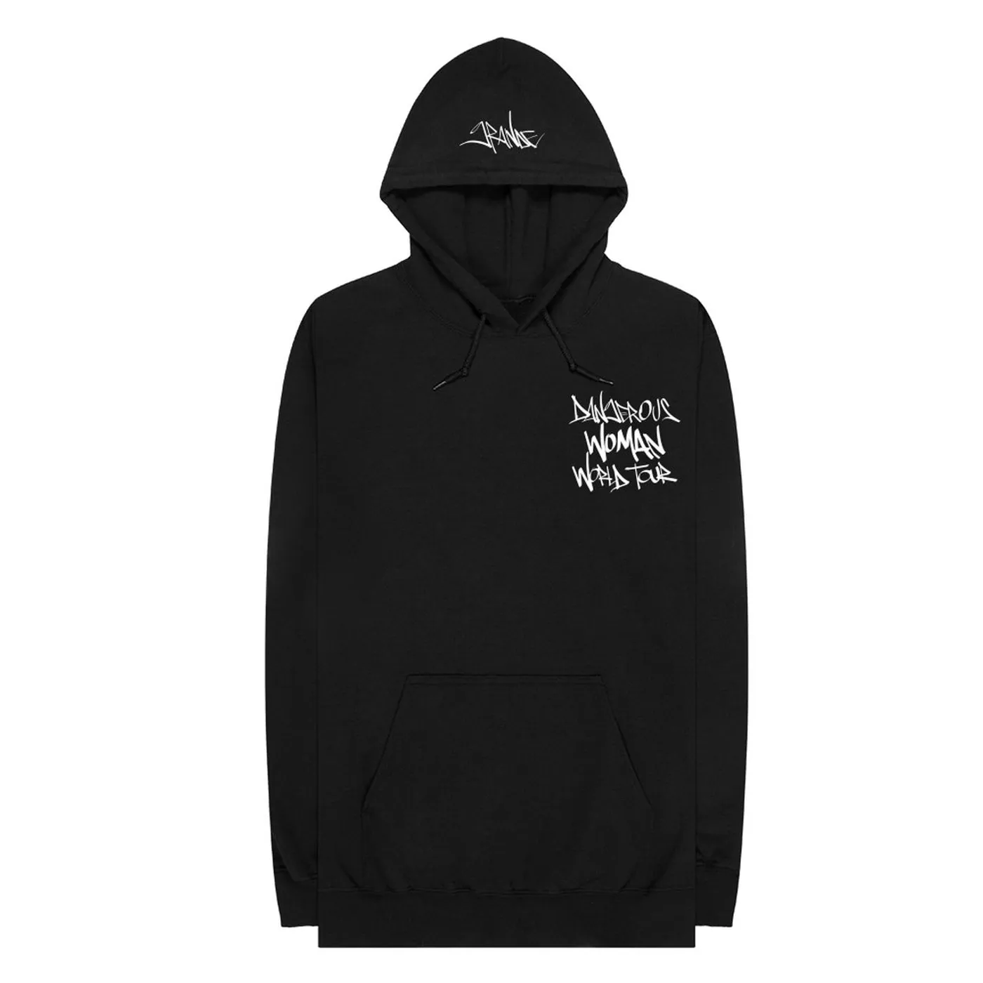 Ariana Grande Black World Tour Tag Hoodie