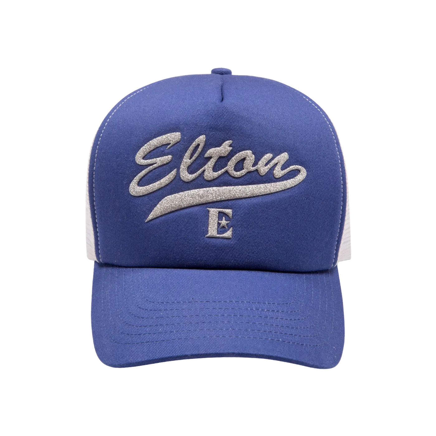 Elton John Glittered Trucker Cap