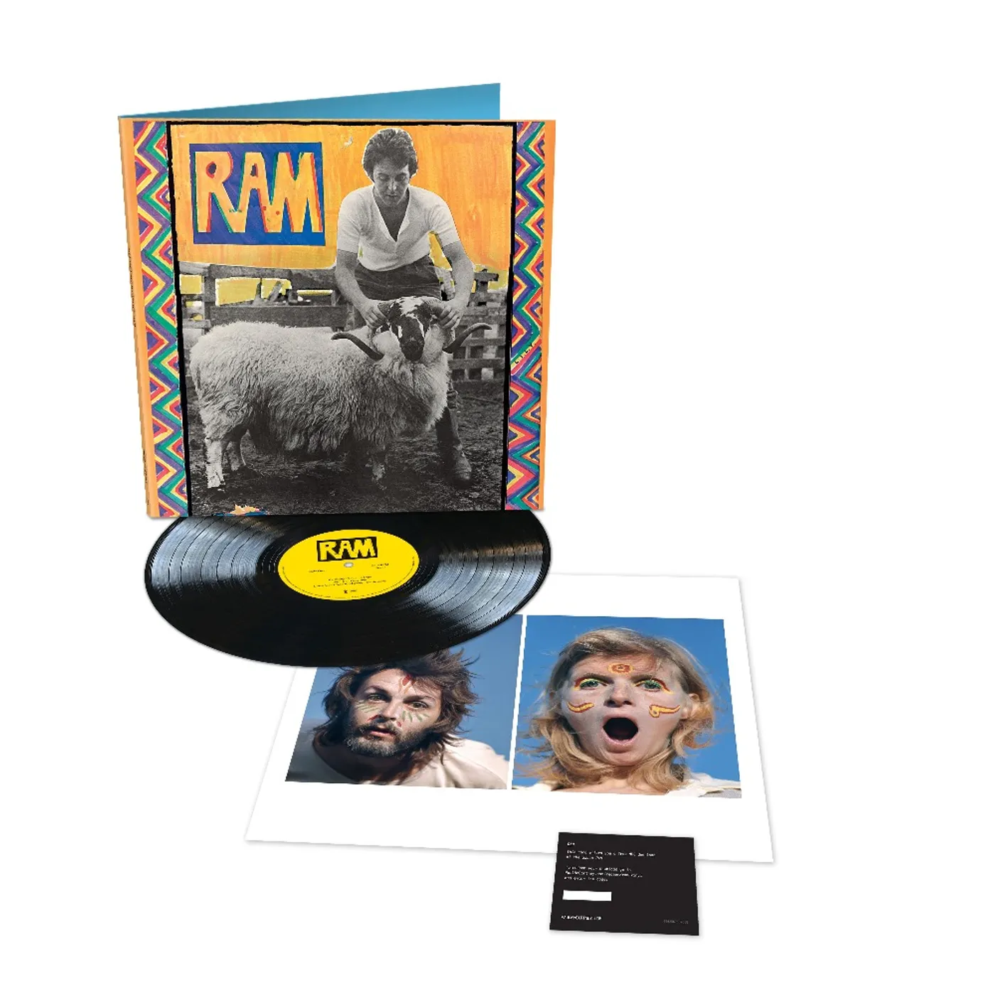 Paul McCartney RAM - Black LP (Vinyl)