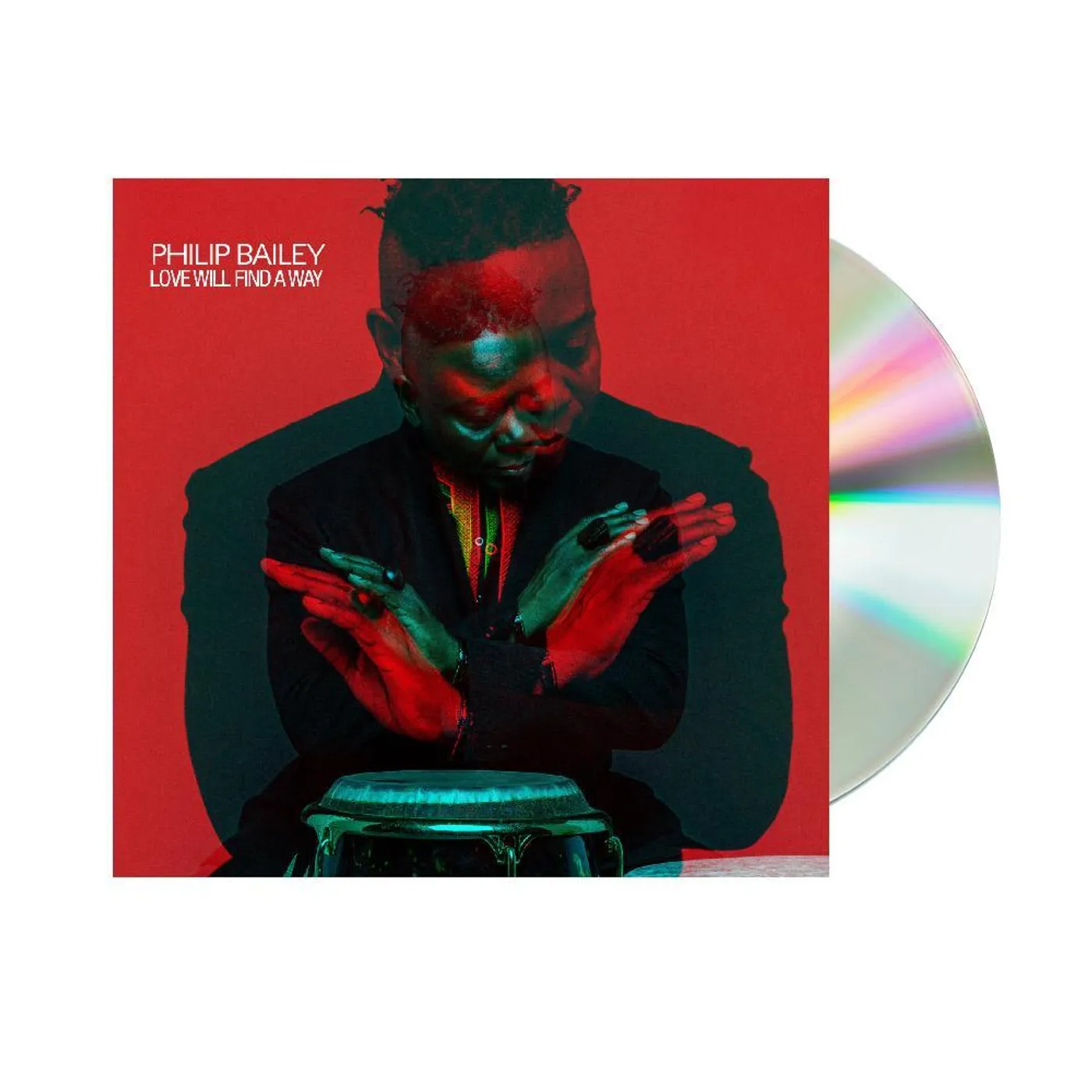Philip Bailey Love Will Find A Way Autographed CD Booklet