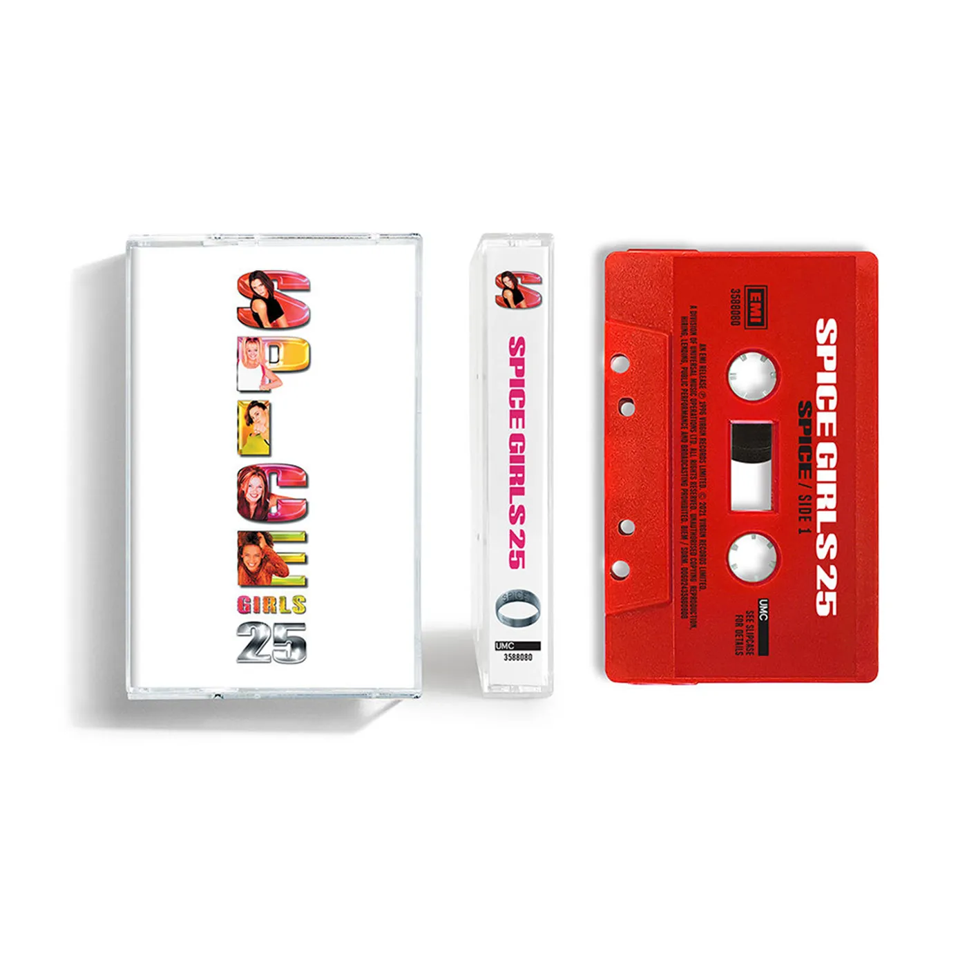 Spice Girls SPICE - 25TH ANNIVERSARY (‘POSH’ RED COLORED CASSETTE)