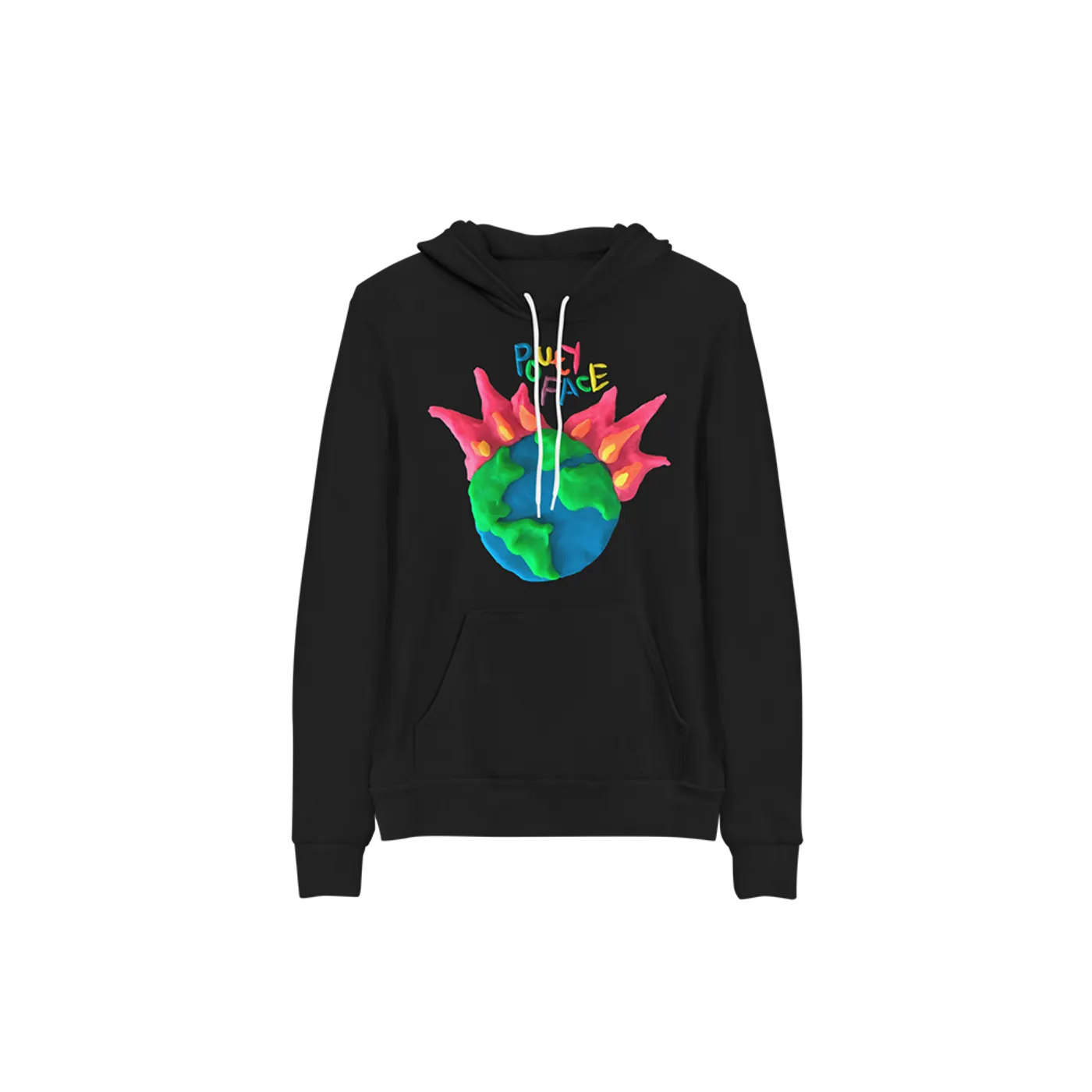 poutyface World on Fire Hoodie