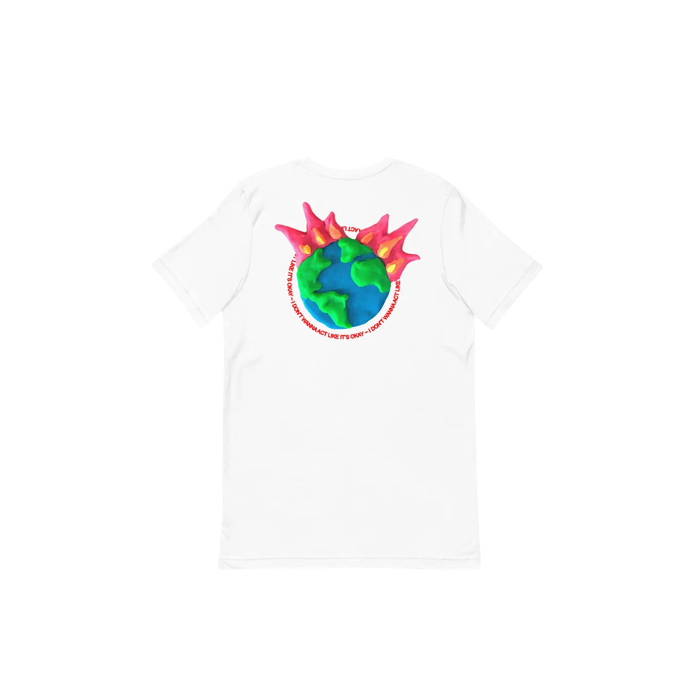 poutyface World on Fire Tee