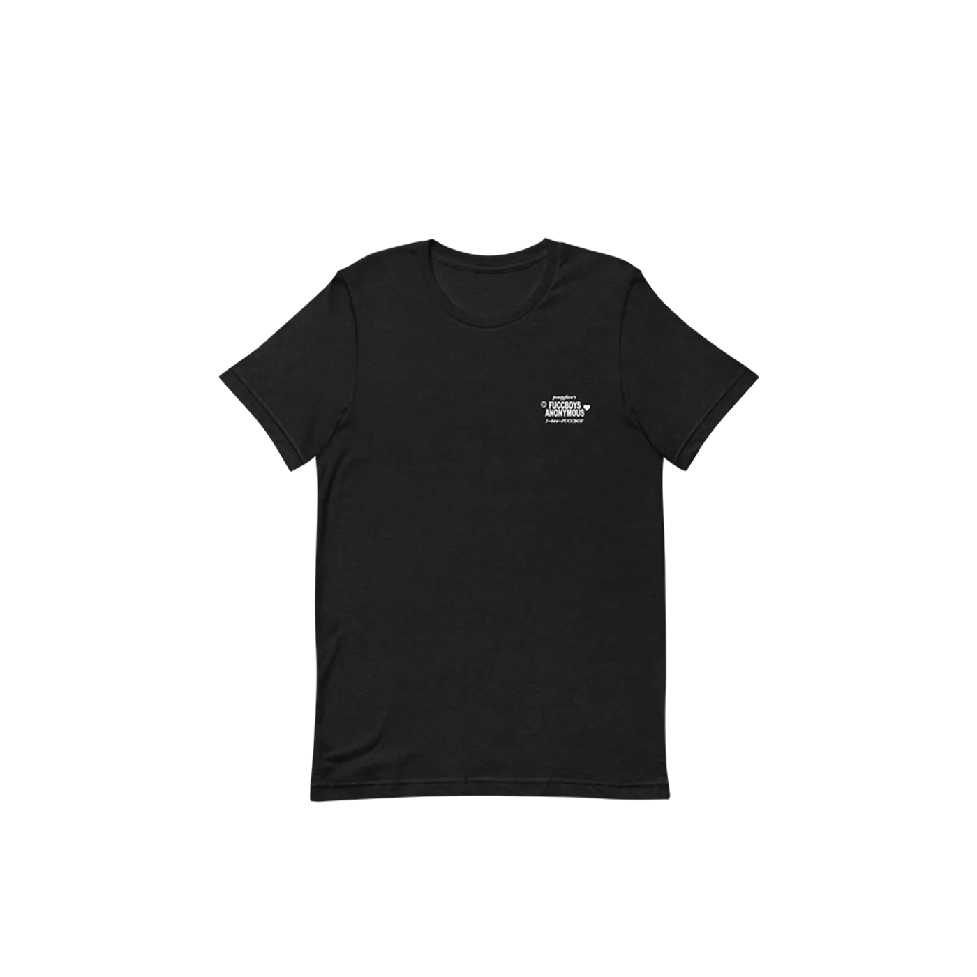 poutyface 844 FUCCBOY Black Tee