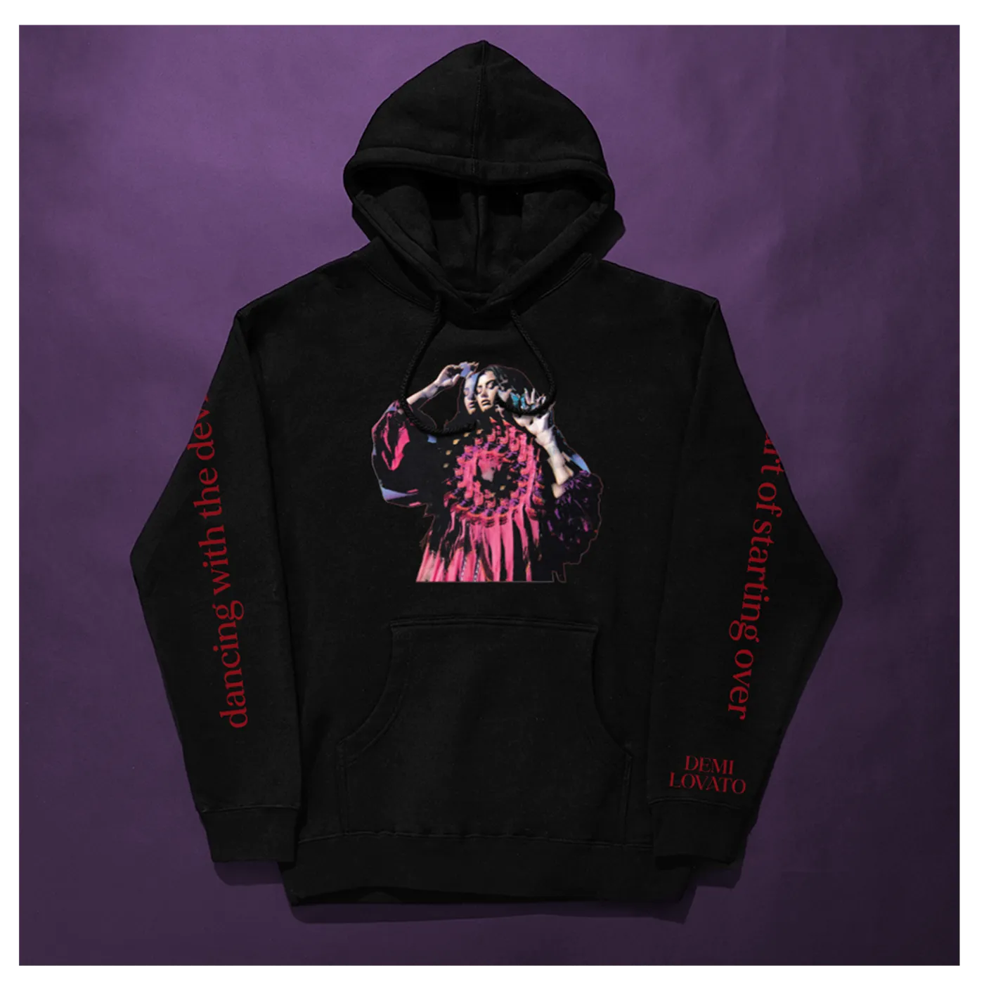 Demi Lovato Dancing With The Devil... The Art of Starting Over Hoodie II