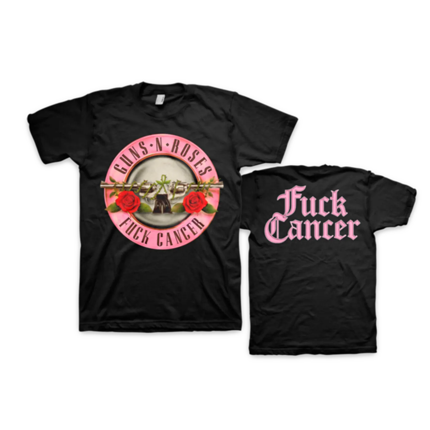 Guns N' Roses Fuck Breast Cancer T-Shirt