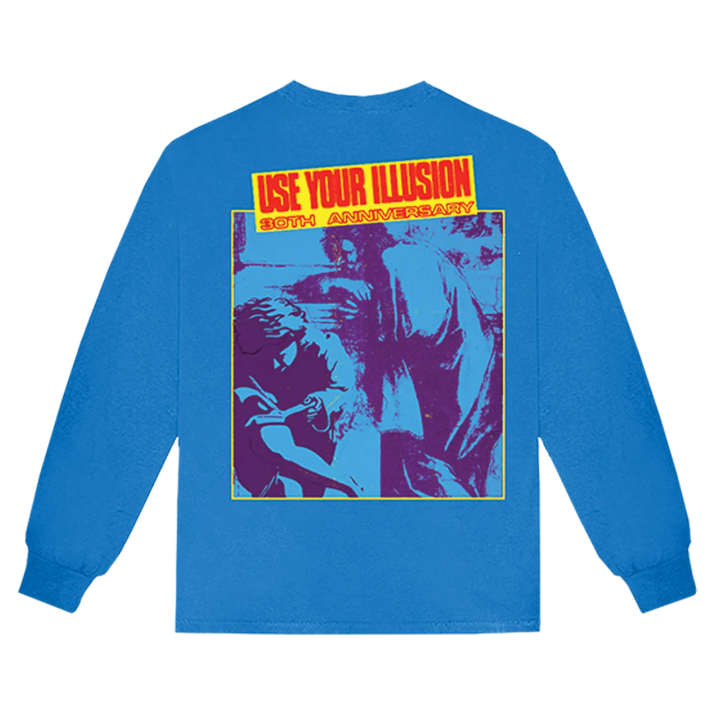 Guns N' Roses 30th Anniversary Use Your Illusion Blue Longsleeve