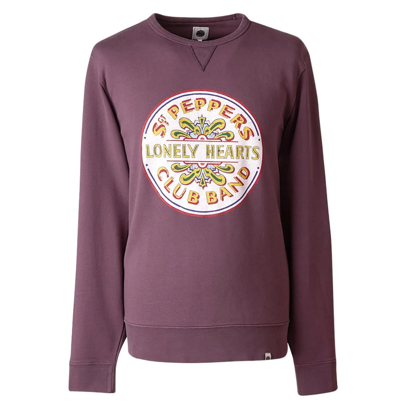 The Beatles Lonely Hearts Club Crew Purple Sweatshirt