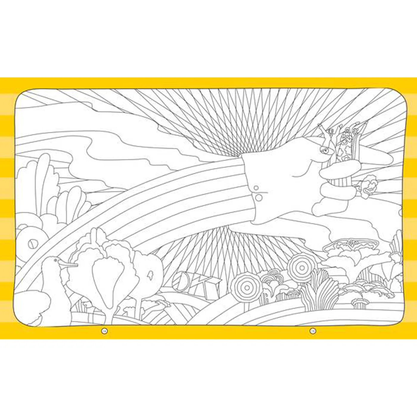 The Beatles Yellow Submarine: A Creative Experience Coloring Book