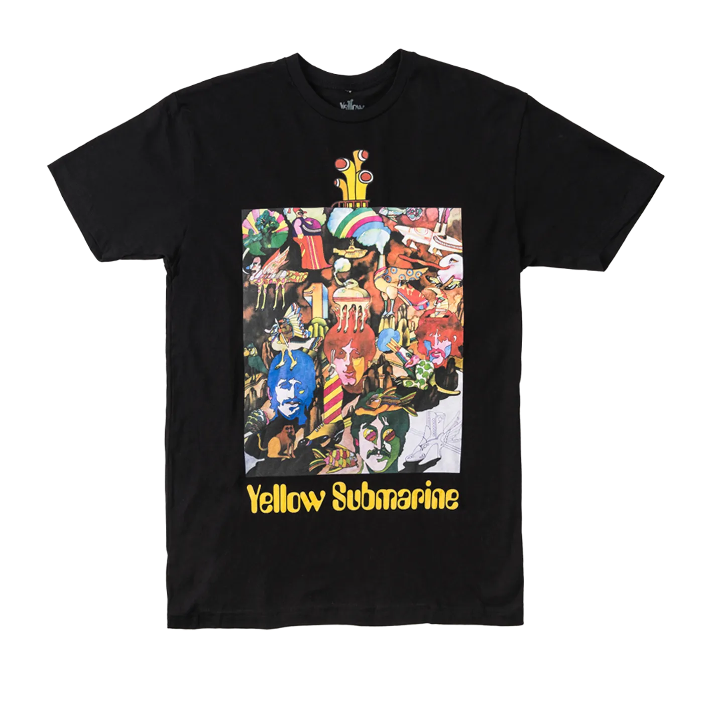 The Beatles Yellow Submarine 50th Anniversary Black T-Shirt