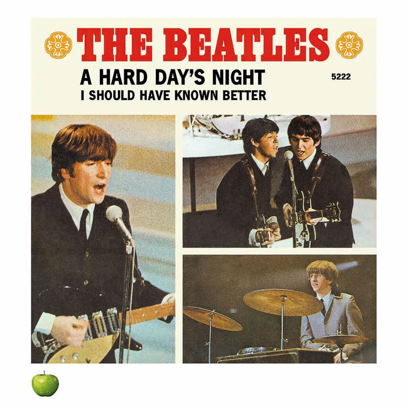 The Beatles A Hard Day's Night - Singles Lithograph Collection