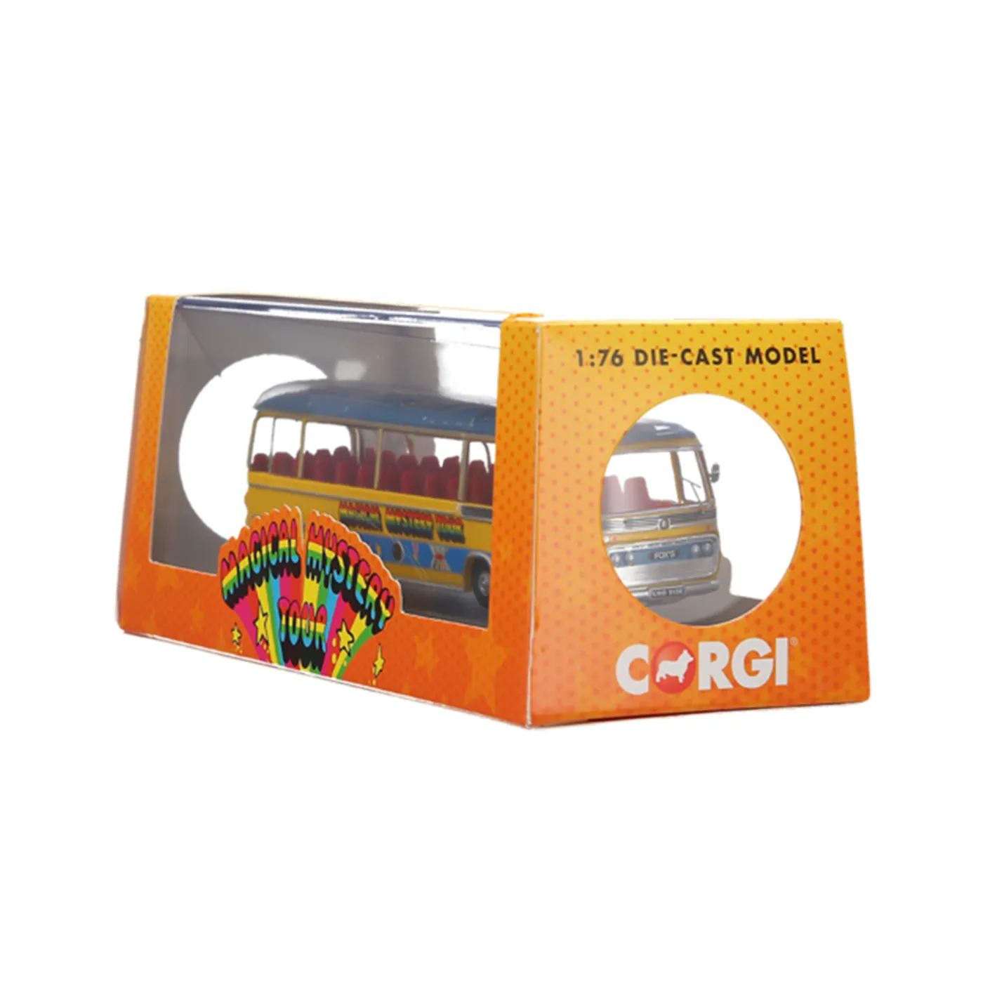 Corgi The Beatles Magical Mystery Tour Bus 1:76 Scale Die-Cast Model