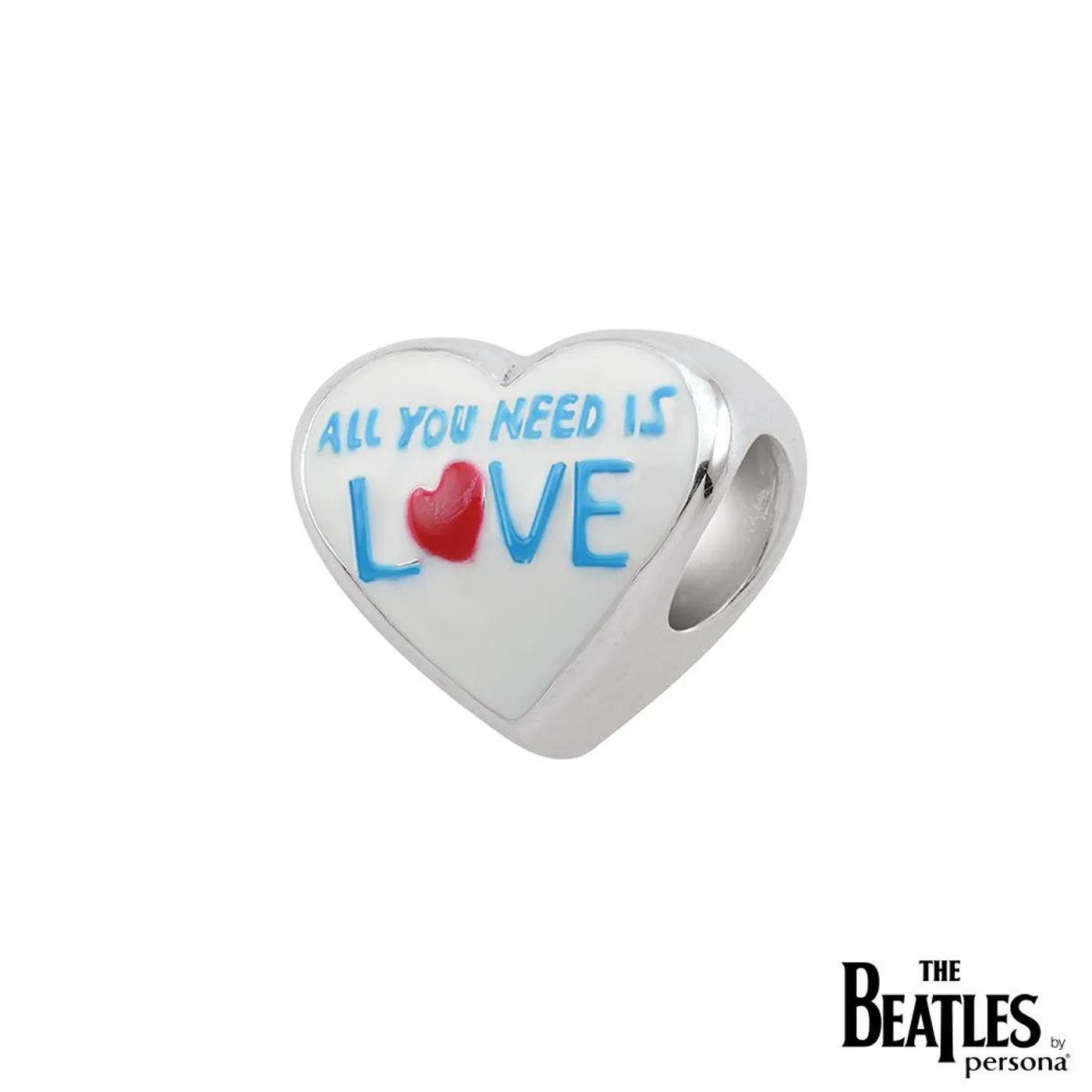 The Beatles 925 Sterling Silver All You Need Is Love Bead