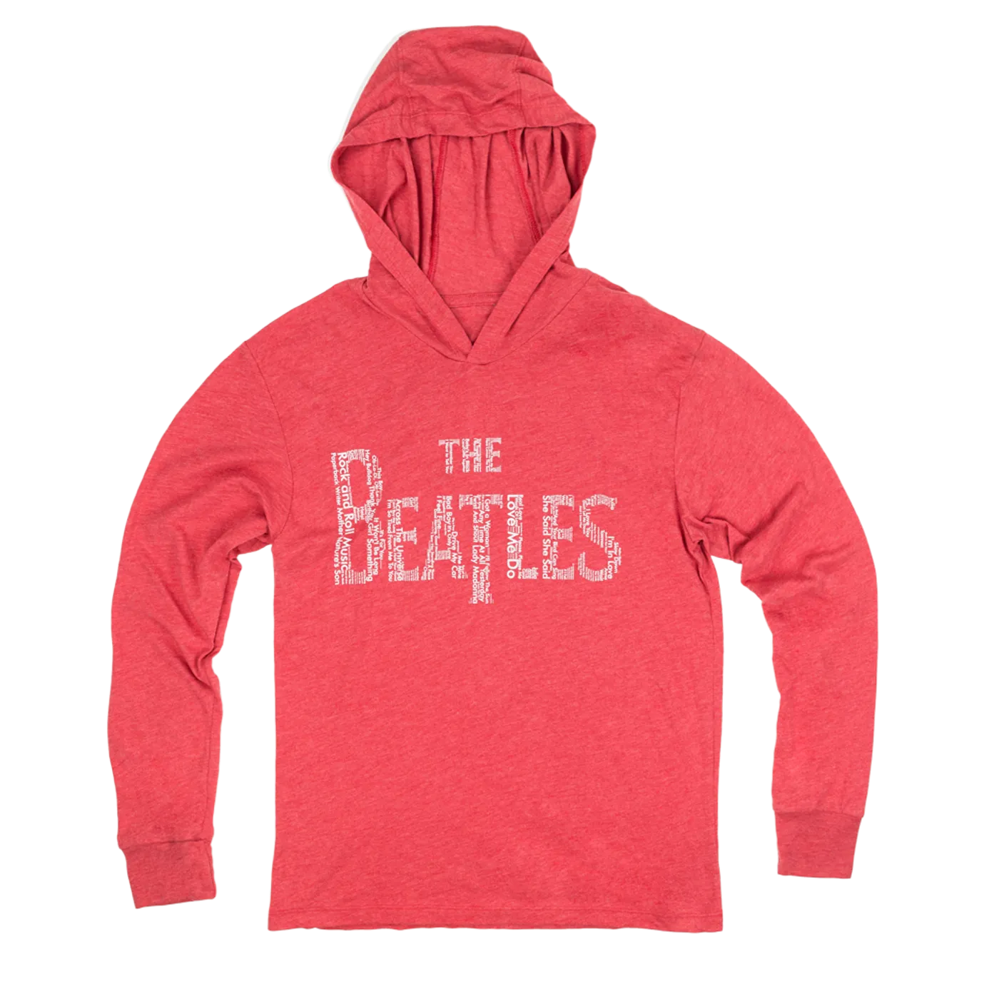 The Beatles Song Titles Logo Hoodie