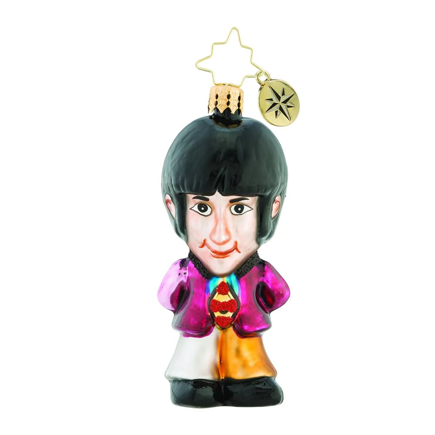 The Beatles On Wings of Christmas Ornament