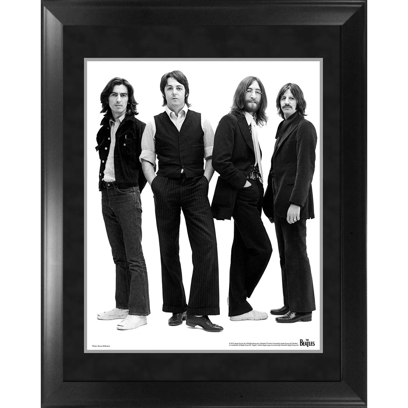 The Beatles Through the Years: 1969 Group Pose White